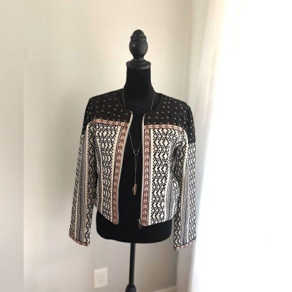 Anthropologie Tularosa Booker Studded Jacket Size S - Picture 15 of 16